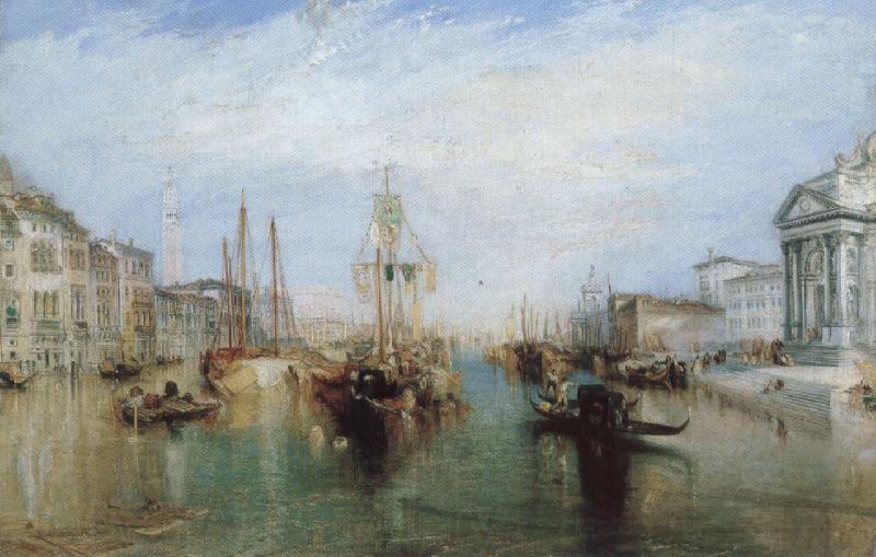 J.M.W. Turner grand canal Norge oil painting art